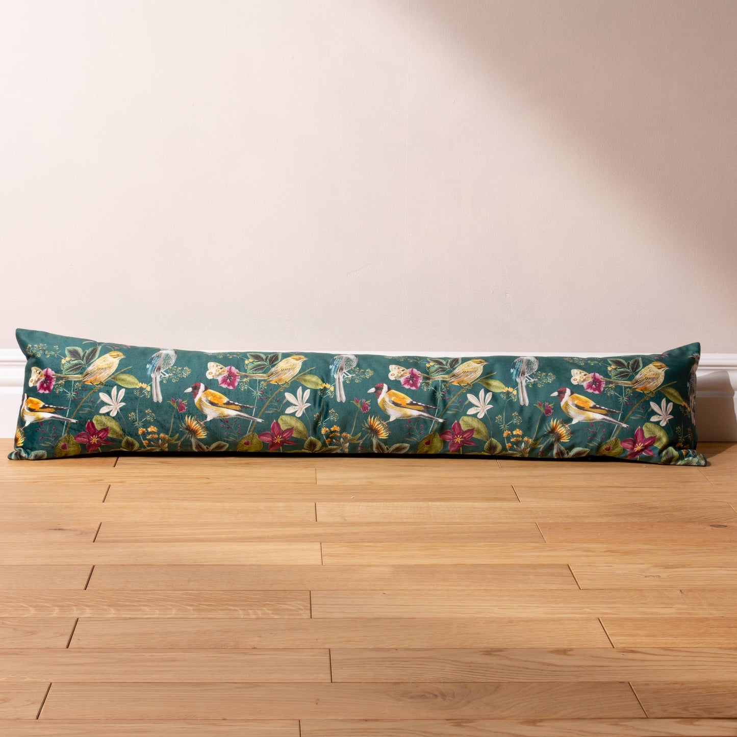 Midnight Garden Bird Draught Excluder - Bluebell and Willow
