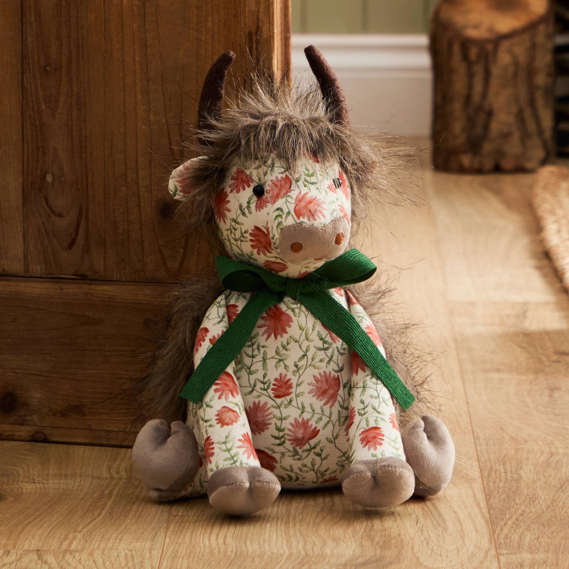 Hugo Highland Cow Door Stop Multicolour - Bluebell and Willow