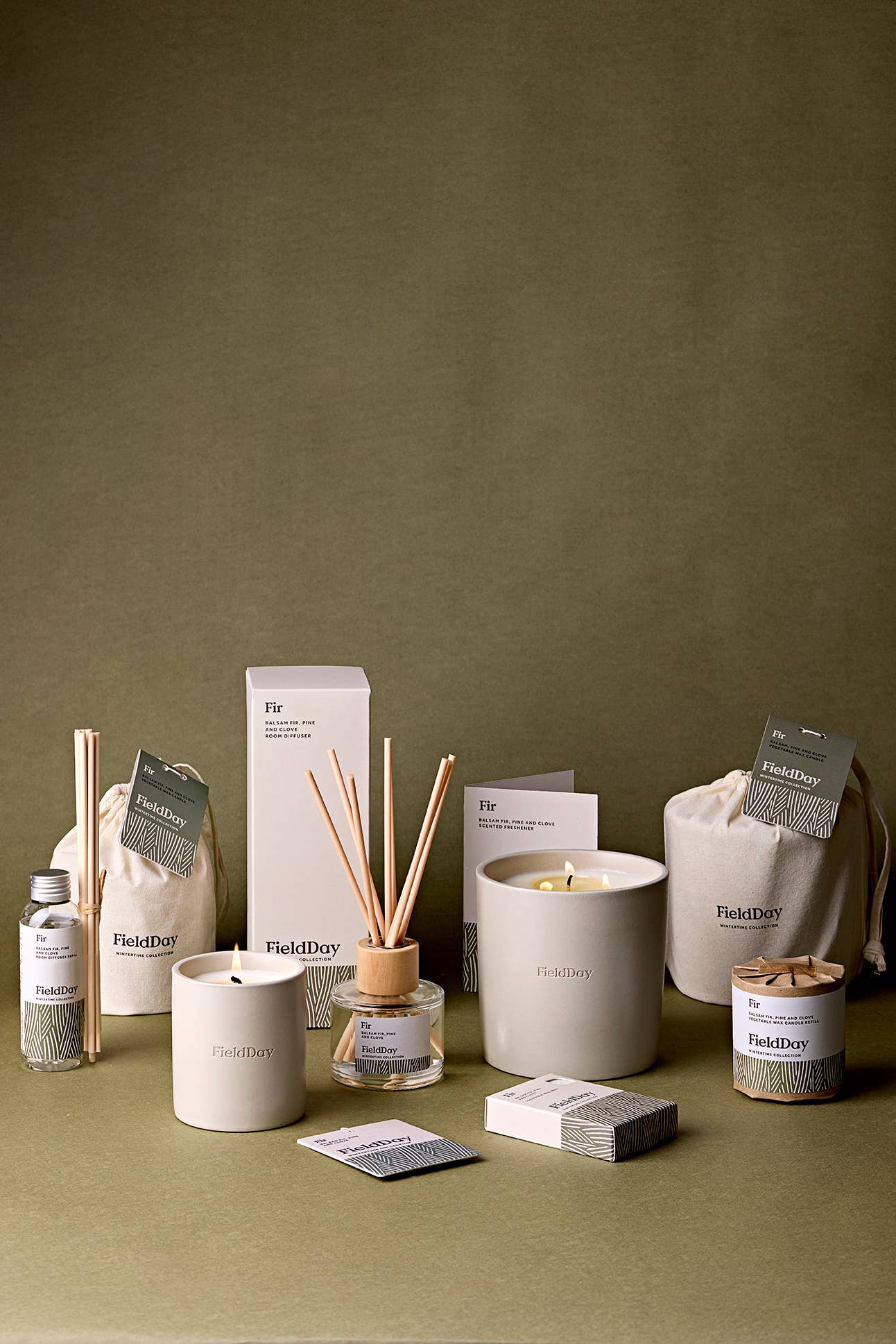 Christmas Fir Eco Friendly Reed Diffuser