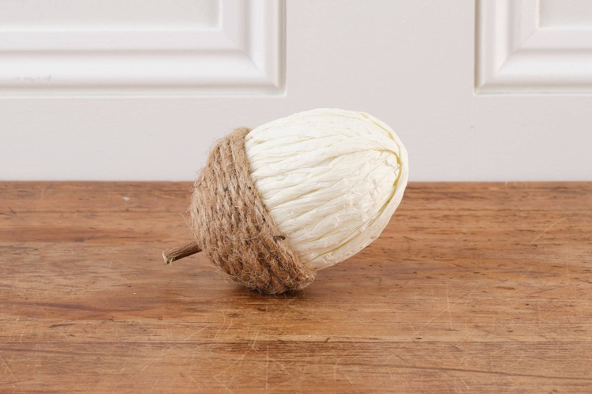 Rope and Paper Acorns (Cream, Orange and Yellow) - Bluebell and Willow
