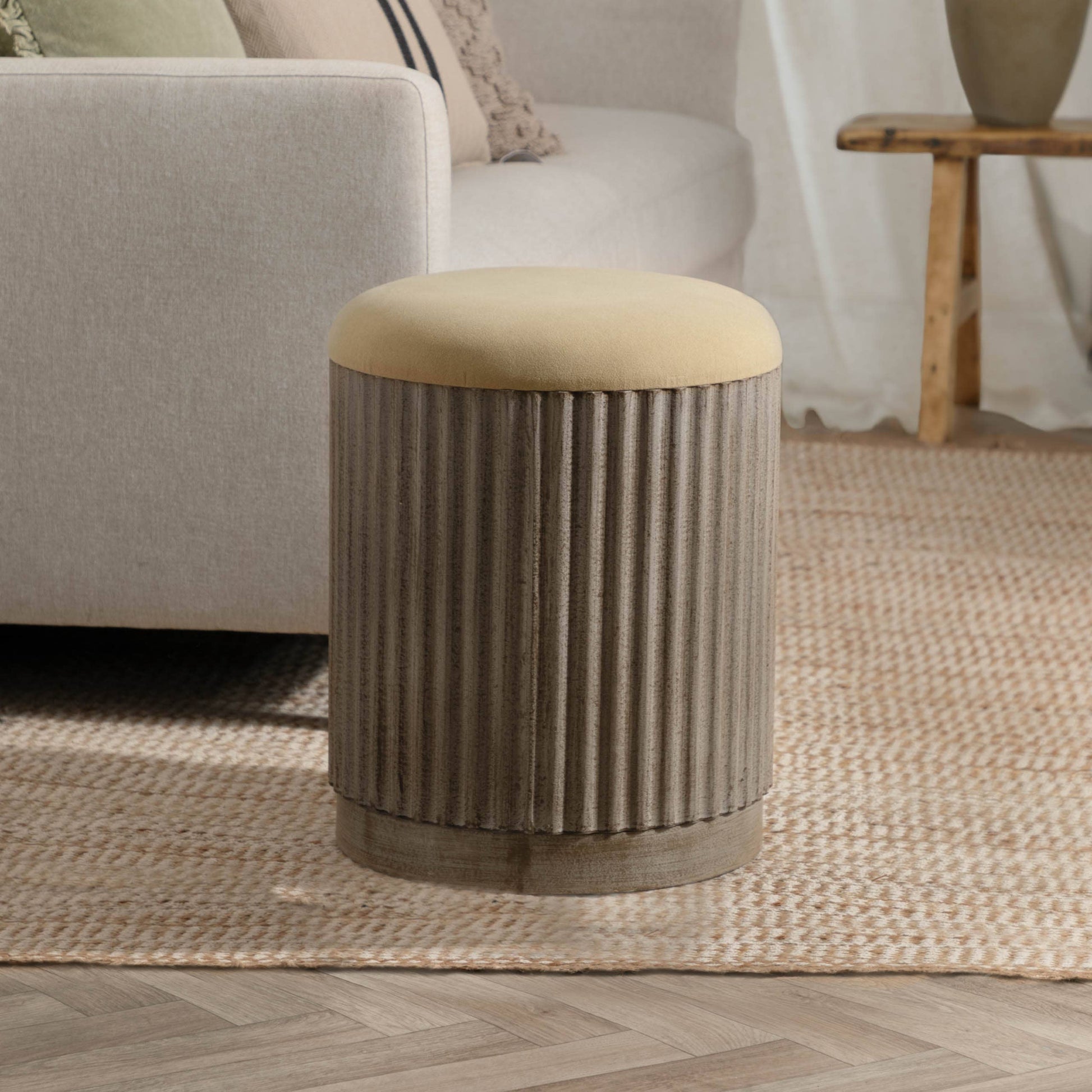Hadden Storage Footstool - Bluebell and Willow