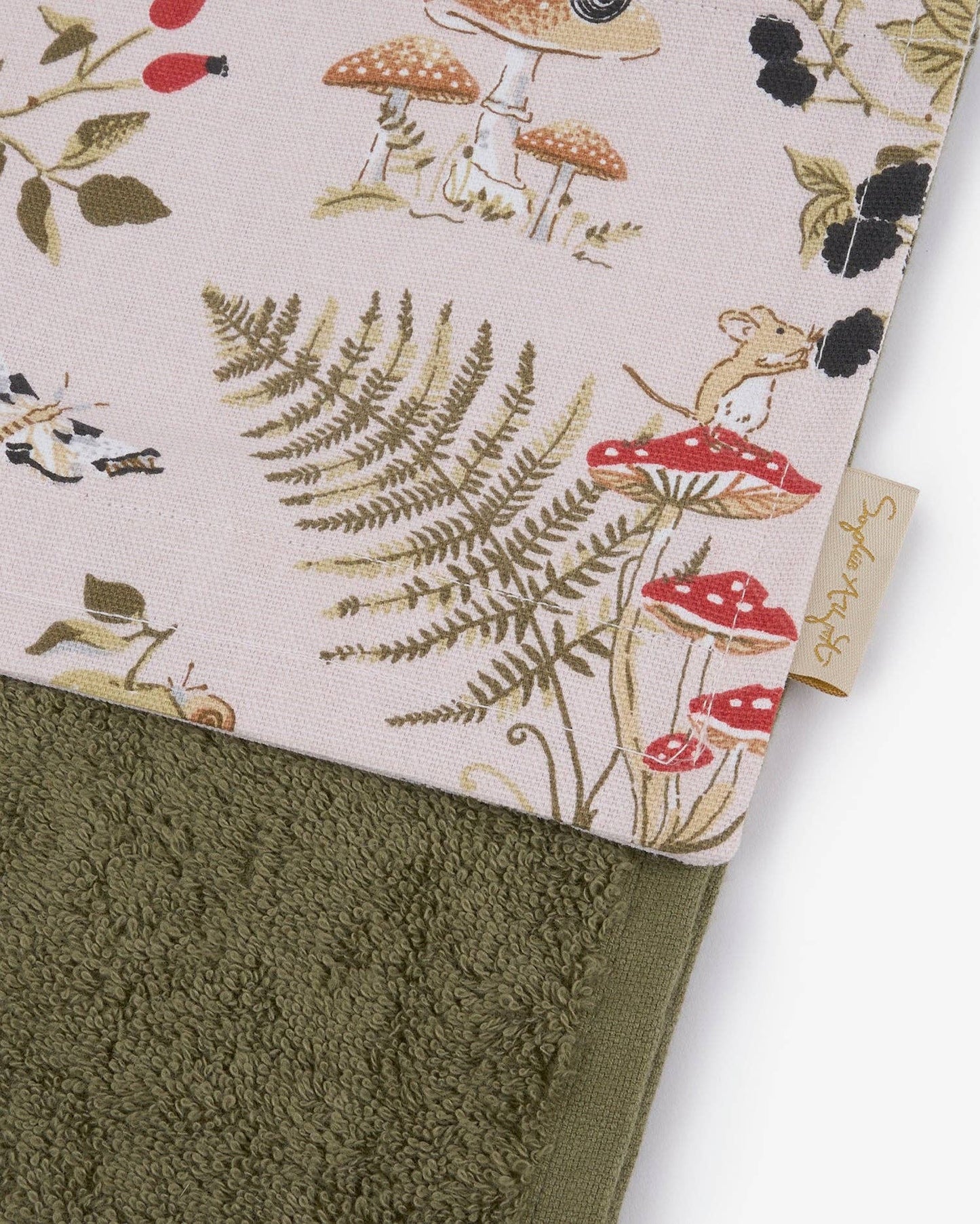 Autumn Forage Roller Hand Towel