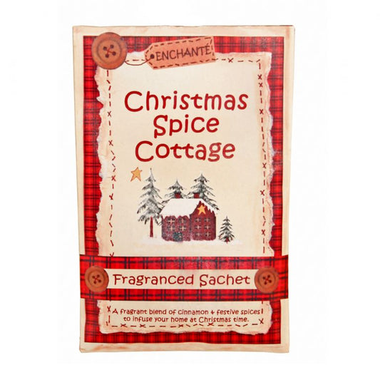 Christmas Spice Cottage Fragranced Sachet Cinnamon & Festive Spices - Bluebell and Willow