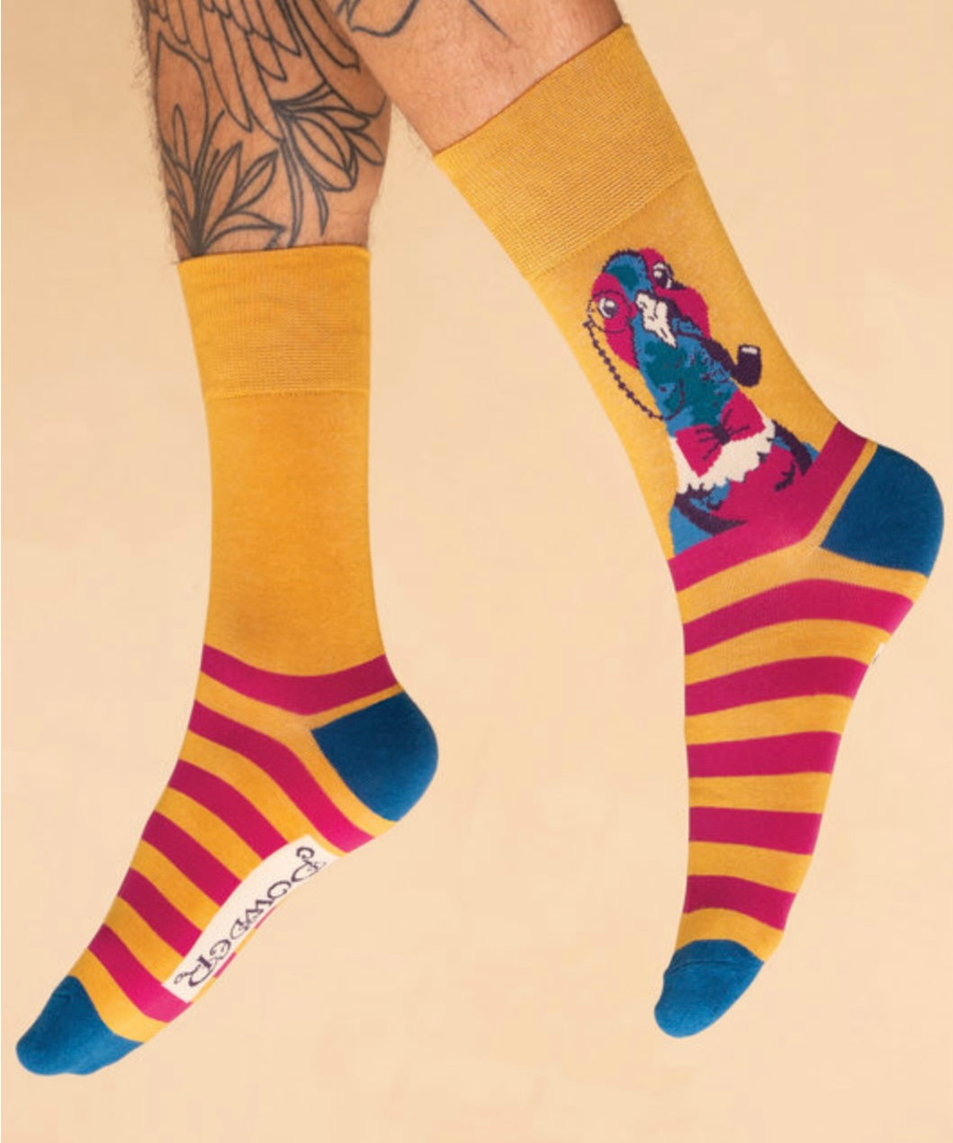 Powder Men’s Socks - Pheasant - Bluebell and Willow