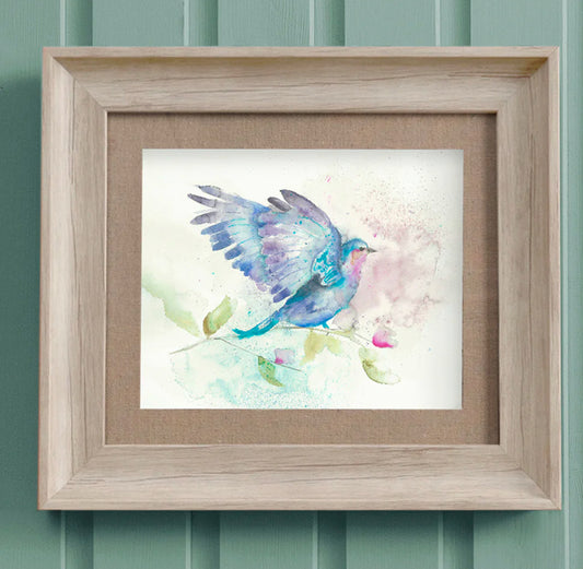 Spring Bird - Bluebell and Willow