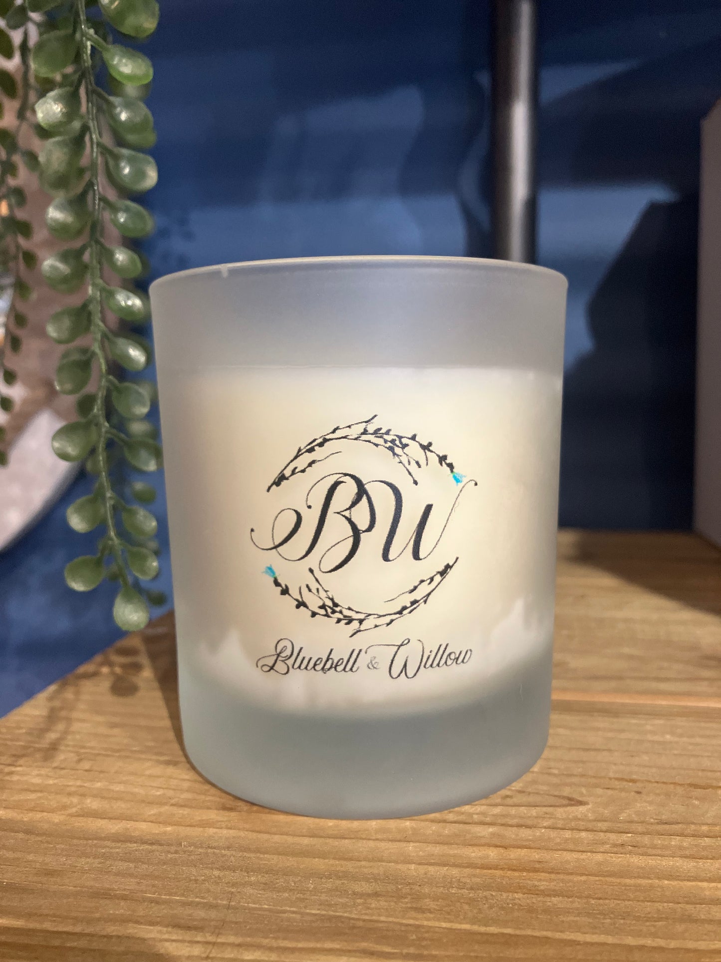 Bluebell and Willow Candle- Wild Violet and Amber Fragrance - Bluebell and Willow