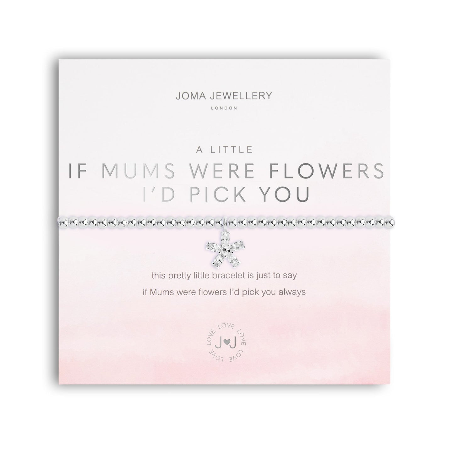 Joma A Little If Mums Were Flowers Bracelet - Bluebell and Willow