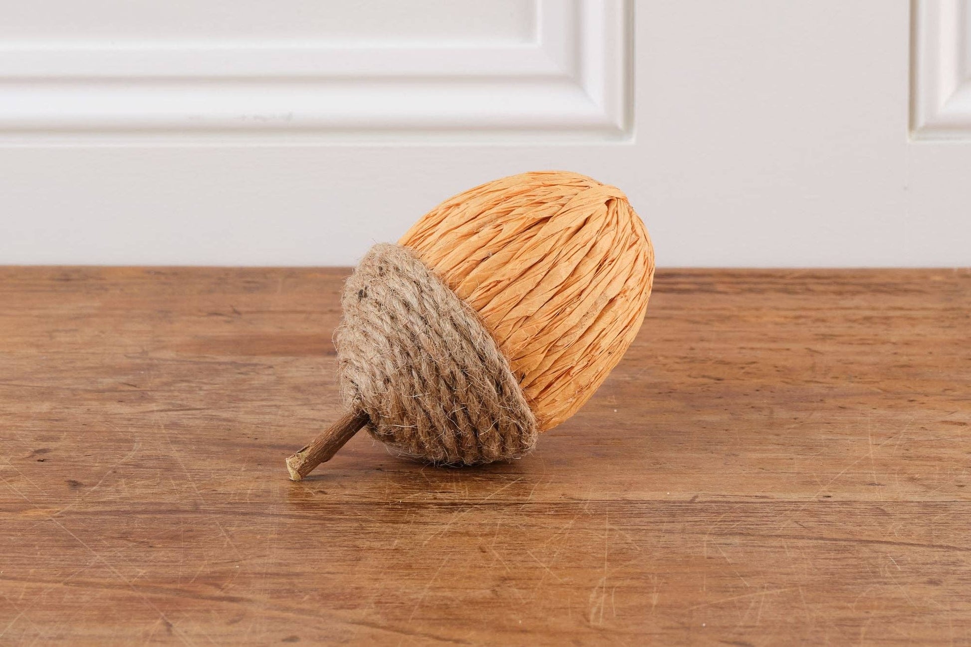 Rope and Paper Acorns (Cream, Orange and Yellow) - Bluebell and Willow
