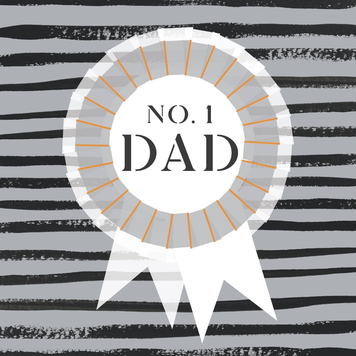 No. 1 Dad, Handmade Greeting Card - Bluebell and Willow