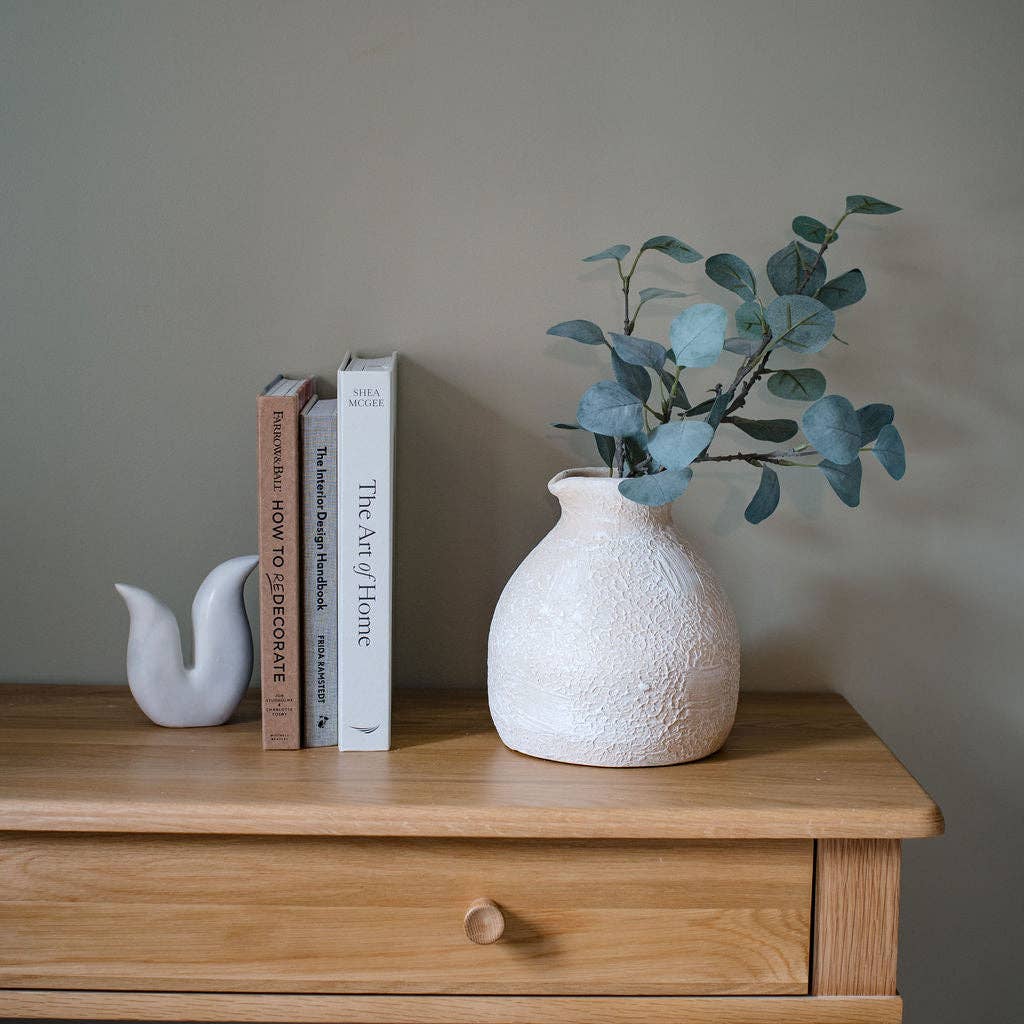 Derwent - Terracotta Vase - Bluebell and Willow