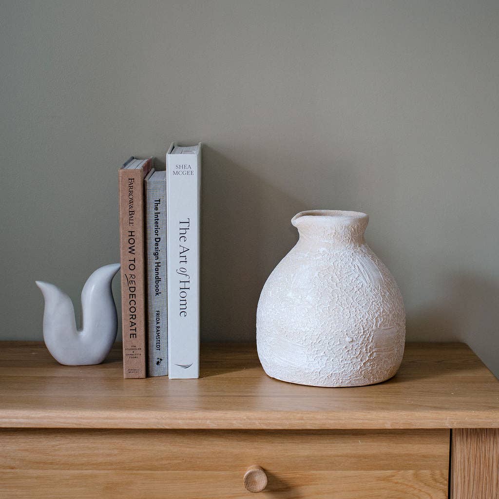 Derwent - Terracotta Vase - Bluebell and Willow