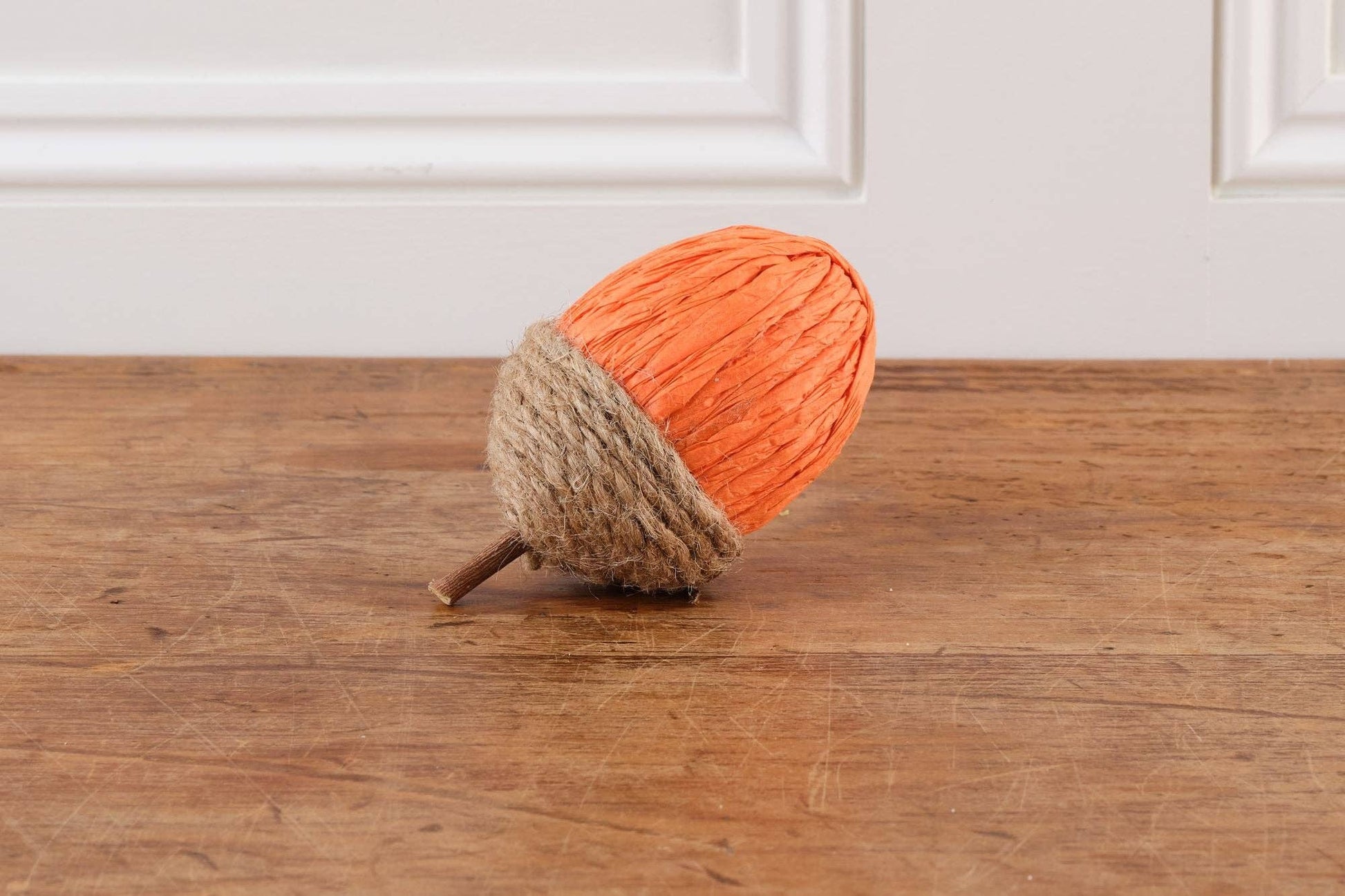 Rope and Paper Acorns (Cream, Orange and Yellow) - Bluebell and Willow