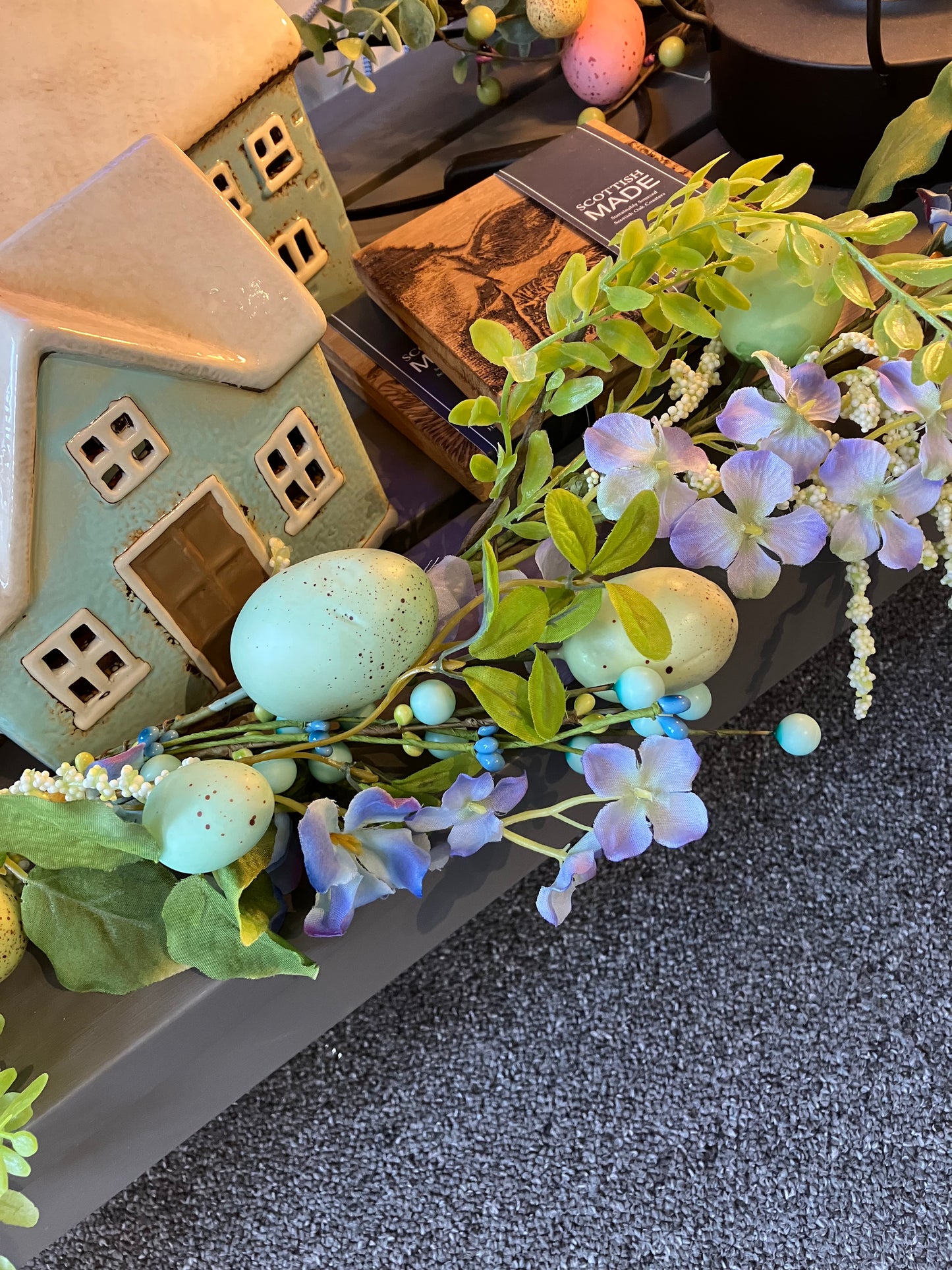 Blue Blossom Egg Garland - Bluebell and Willow