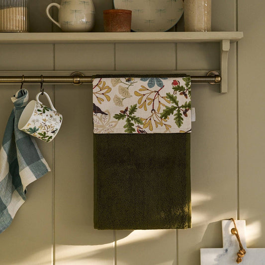 Orchard Birds Roller Hand Towel