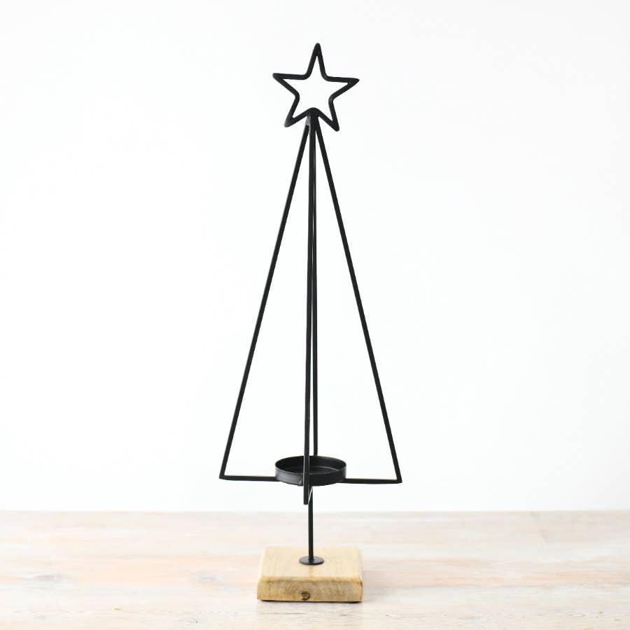 Large Star Tree Candle Holder, 54cm - Bluebell and Willow