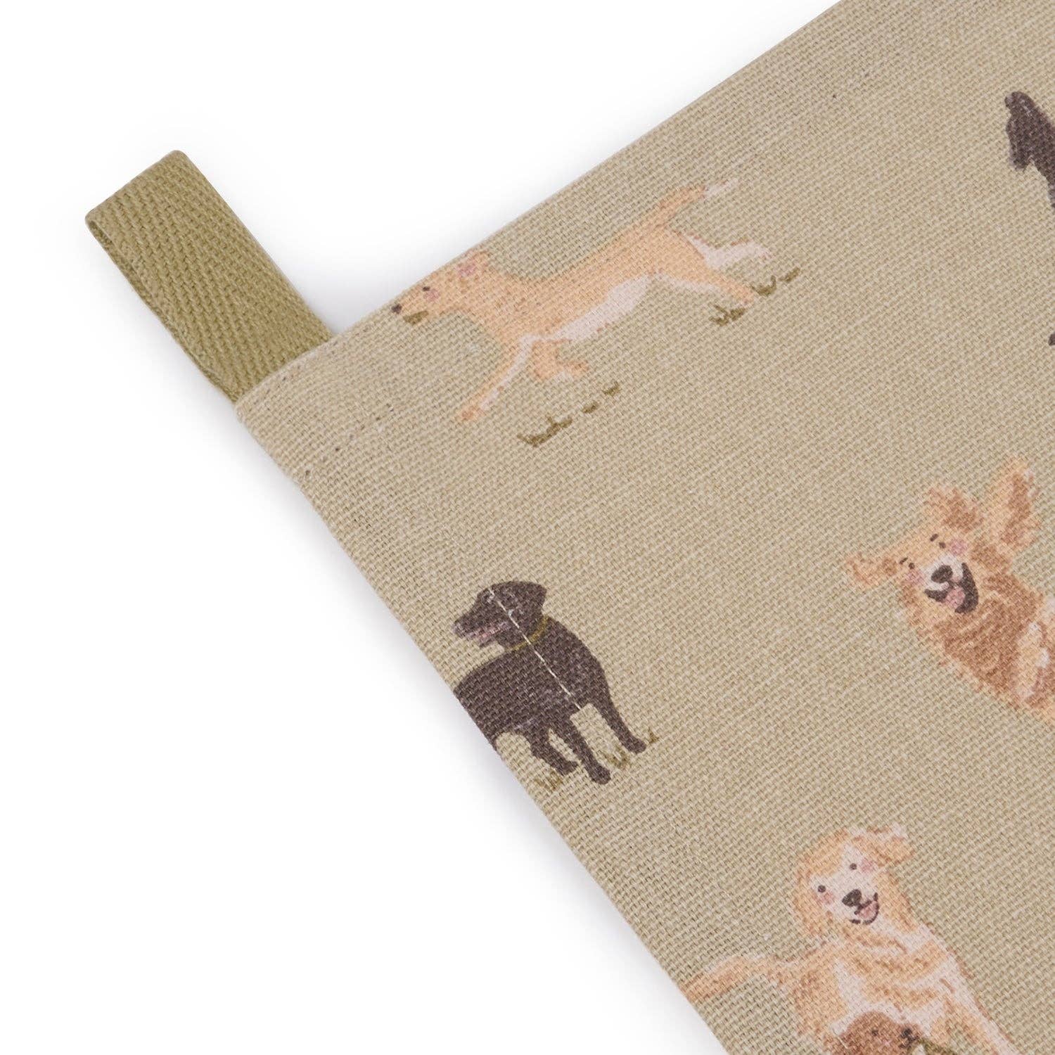 Labradors & Retrievers Tea Towel - Bluebell and Willow