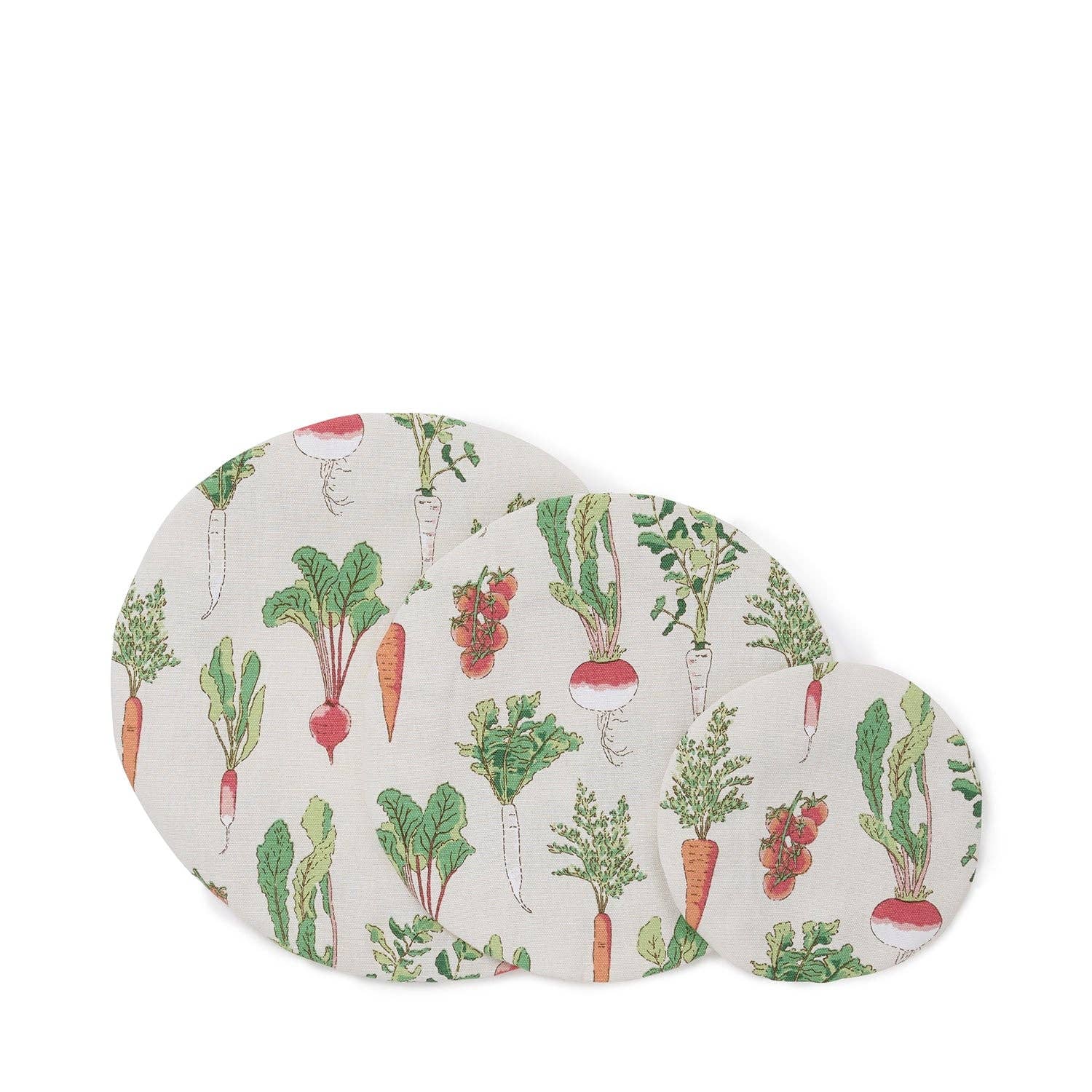 Garden Vegetables Food Covers (Set of 3) - Bluebell and Willow
