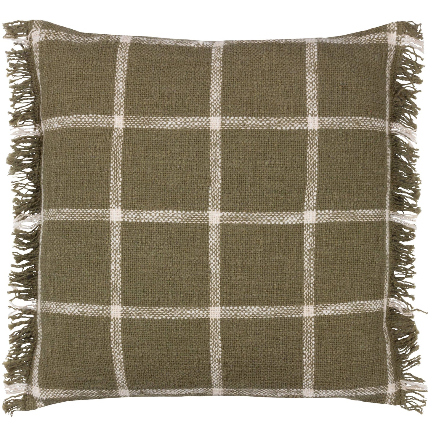 Beni Cushion Moss/Natural