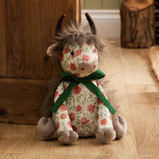 Hugo Highland Cow Door Stop Multicolour