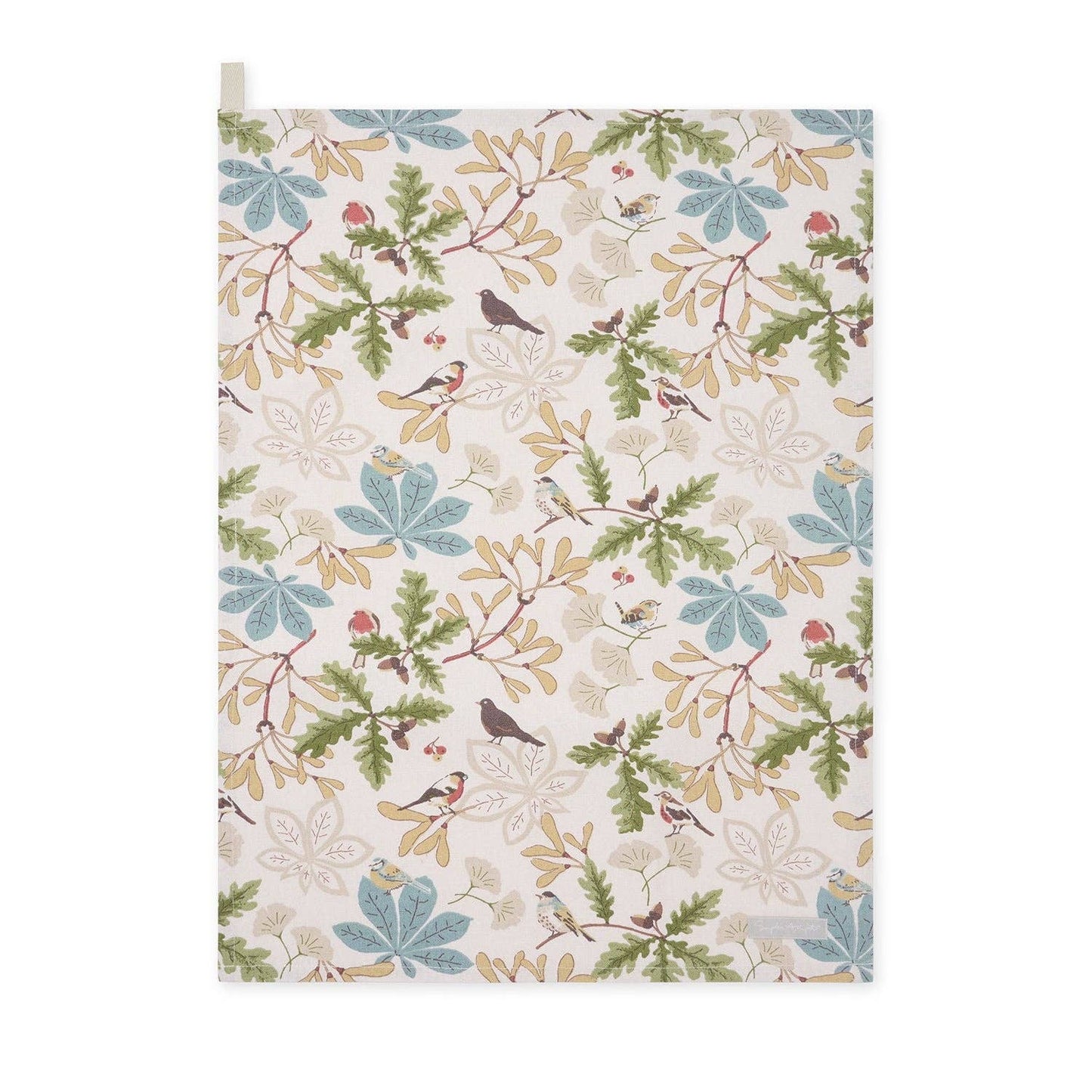 Orchard Birds Tea Towel