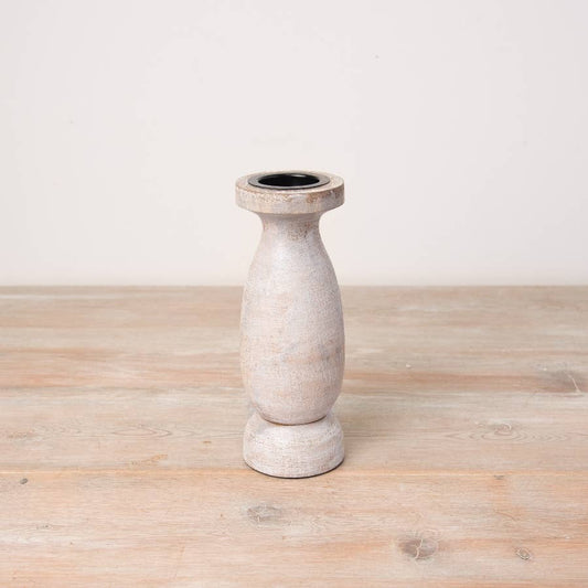 Pillar Candle Holder, 15cm - Bluebell and Willow