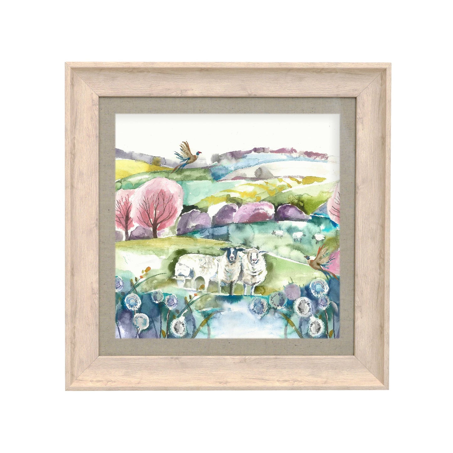 Buttermere Framed Print Birch: Birch