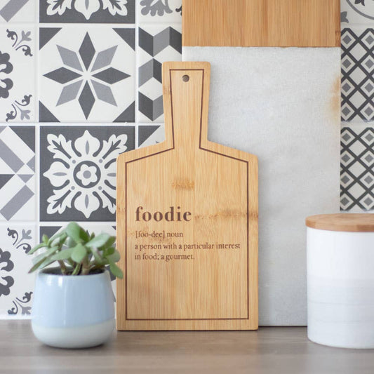 Foodie Bamboo Serving Board - Bluebell and Willow