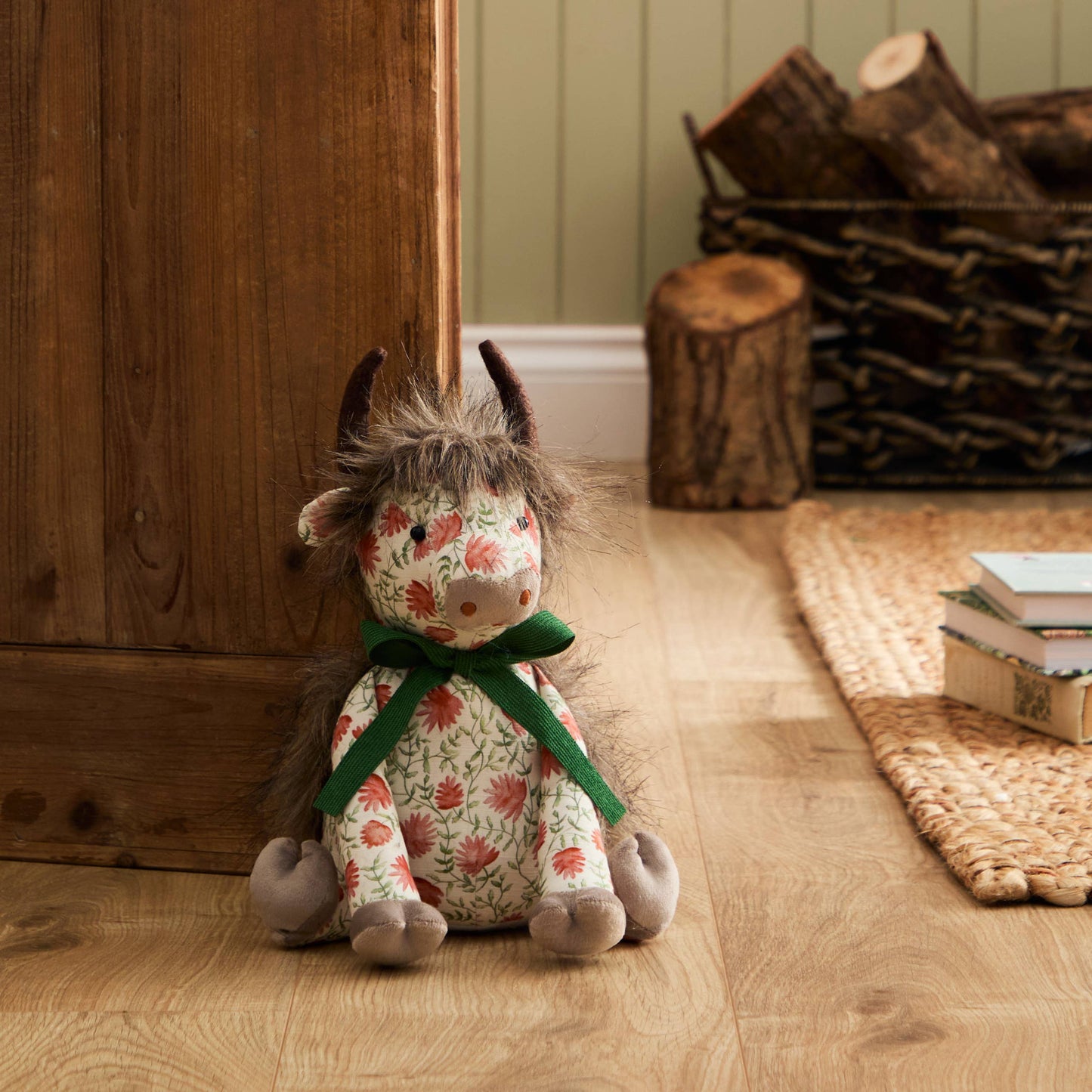 Hugo Highland Cow Door Stop Multicolour