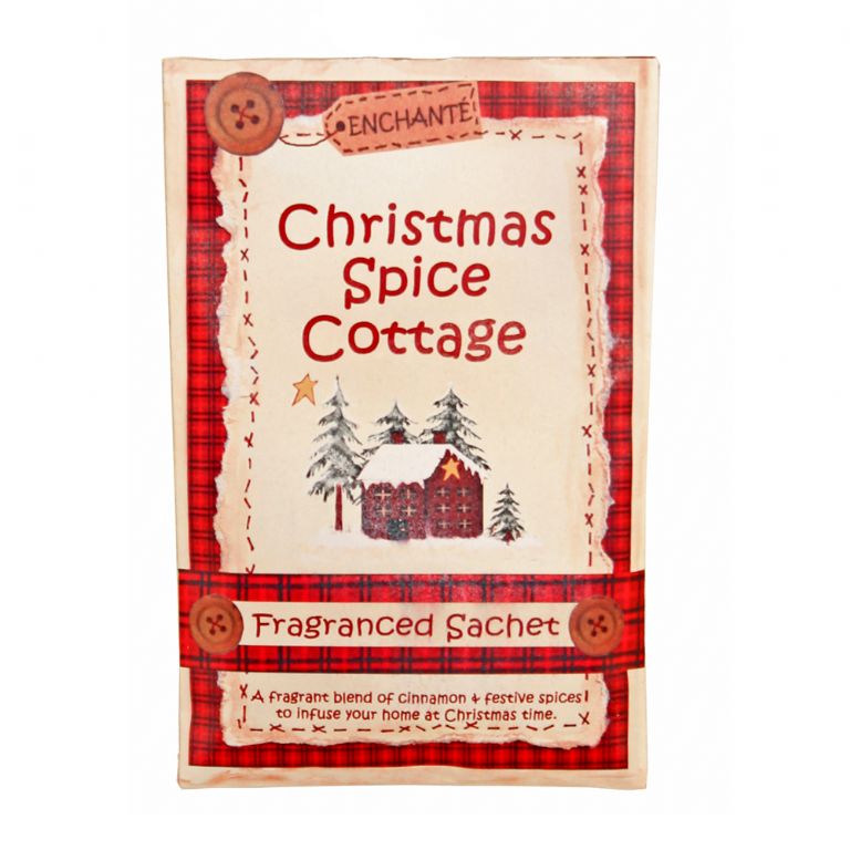 Christmas Spice Cottage Fragranced Sachet Cinnamon & Festive Spices - Bluebell and Willow
