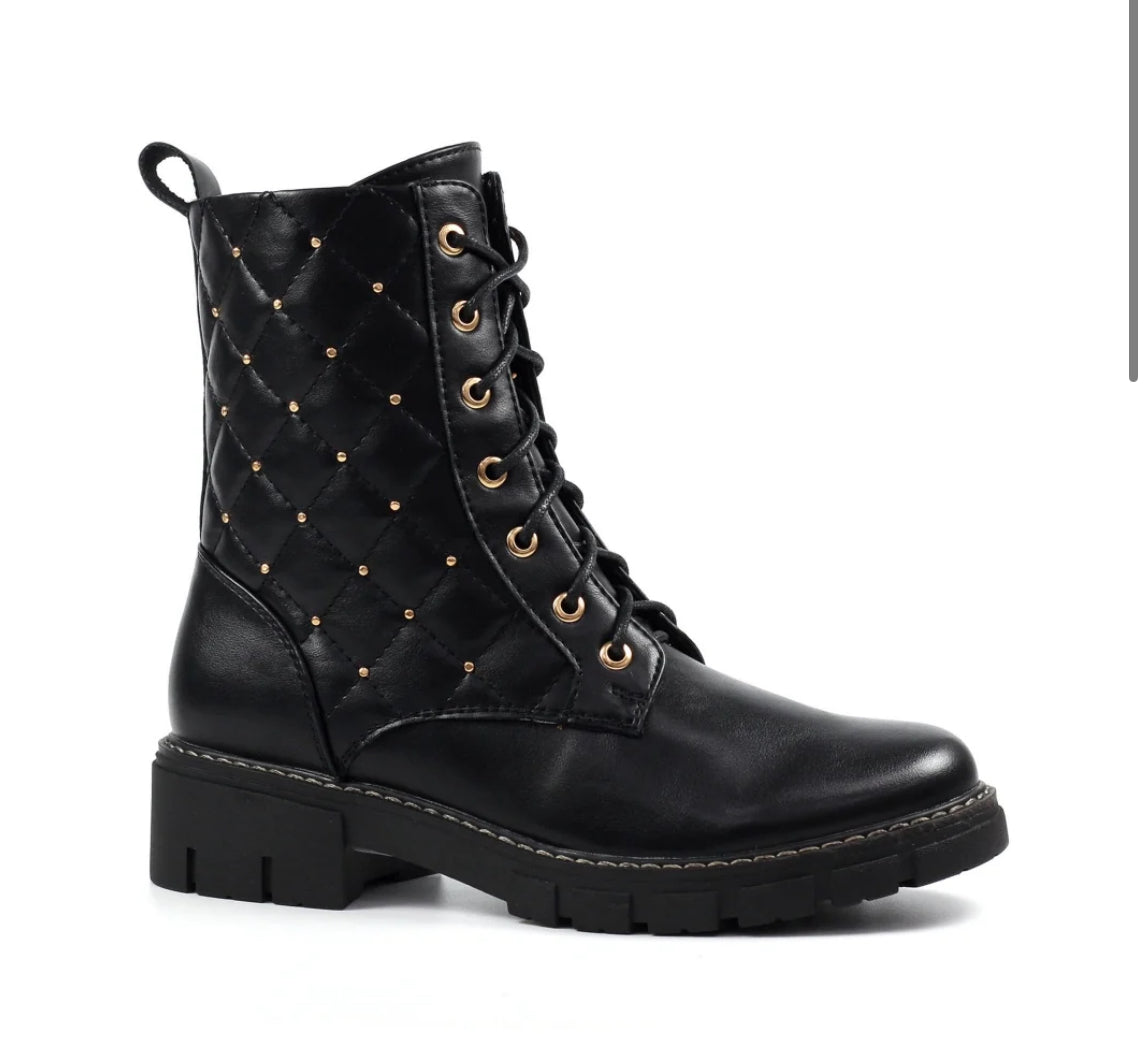 Lunar Napier Black Boot - size 3, 4, 5 & 7