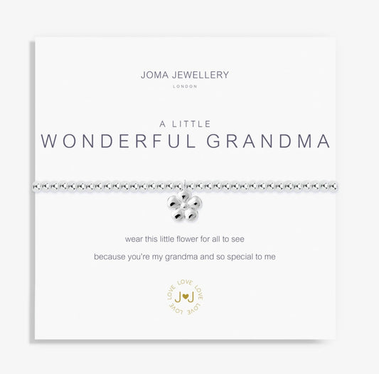 Joma A Little Wonderful Grandma Flower Bracelet