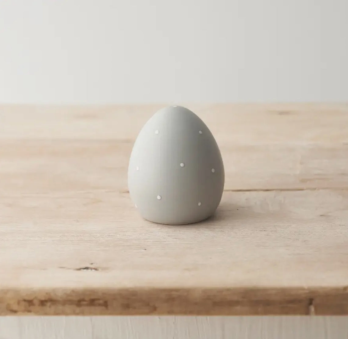 Grey Dotty Egg