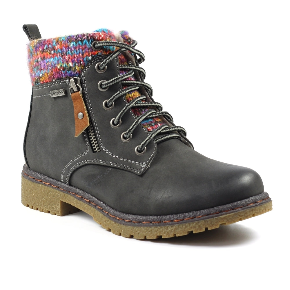 Lunar Jalapeño Women’s Waterproof Boot - Grey Size 3, 5 & 7