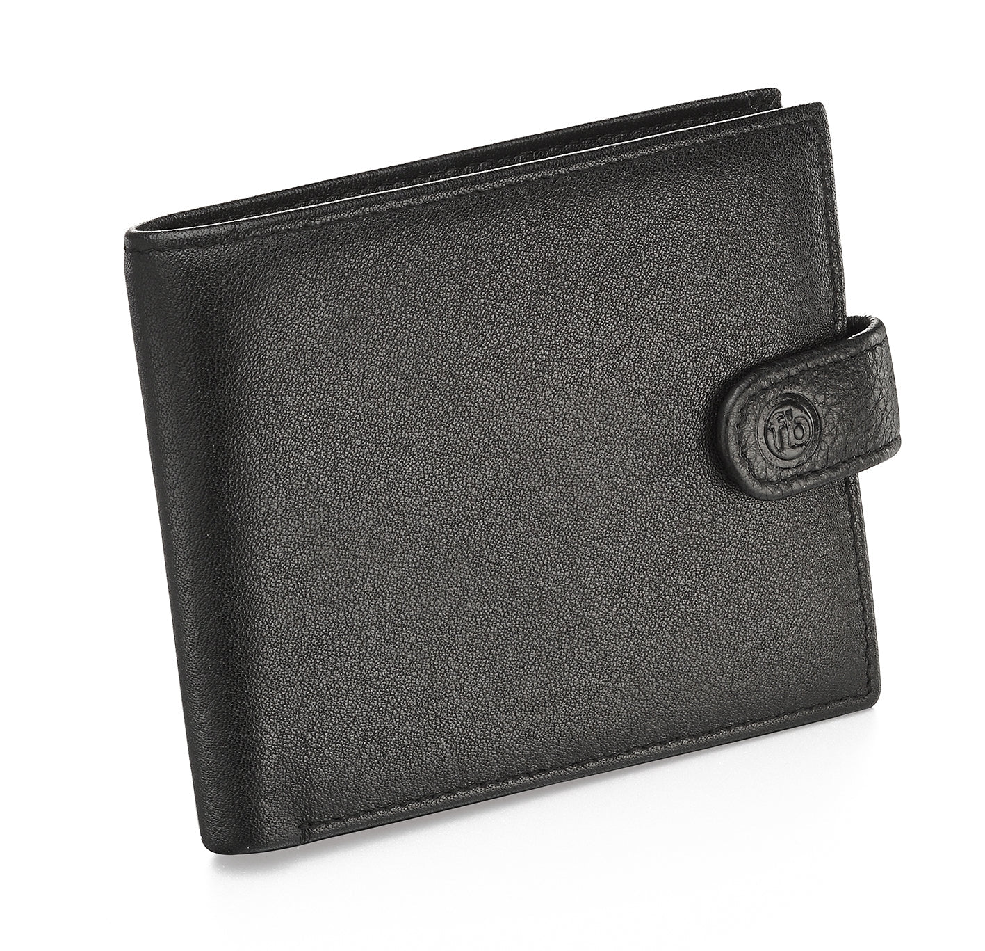 Fred Bennett Black Leather Wallet