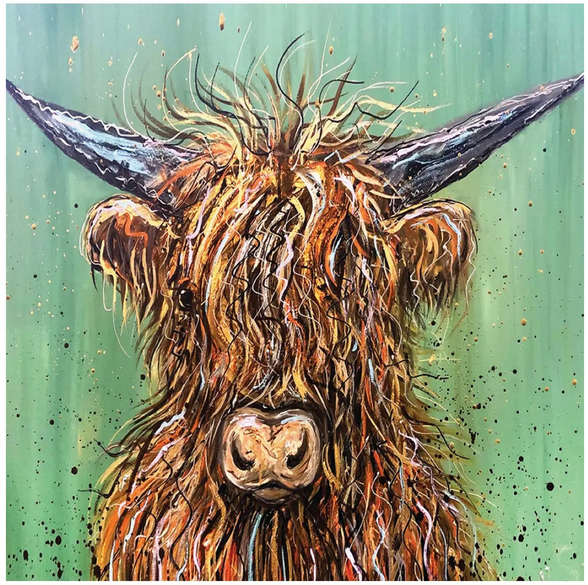 Three Highland Cow Prints