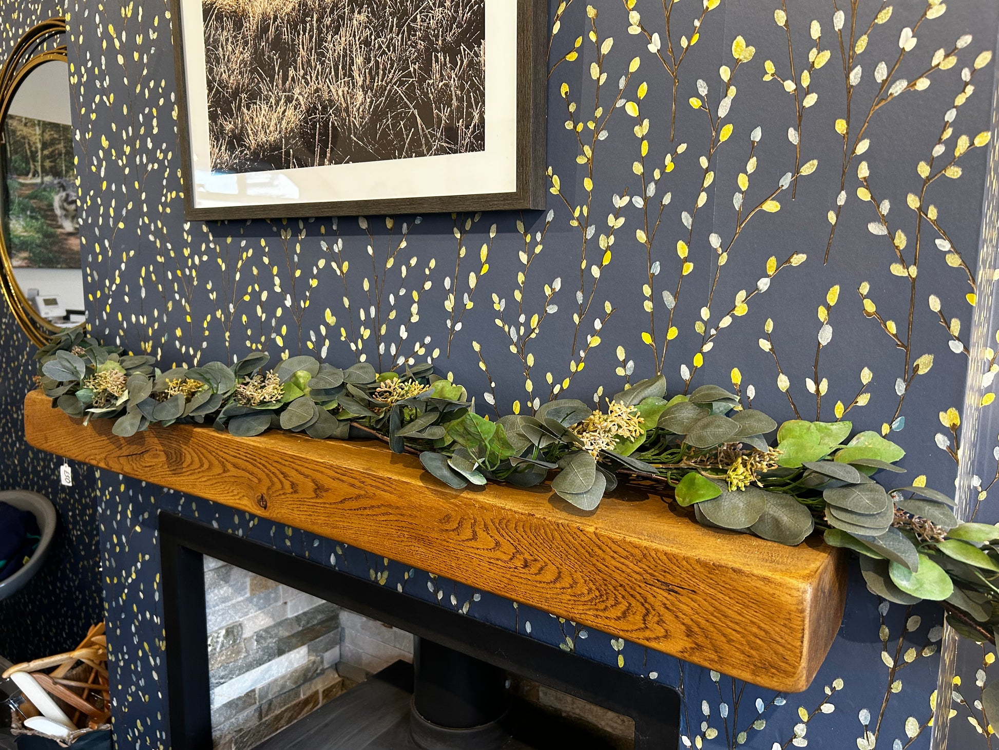 Eucalyptus Garland - Bluebell and Willow