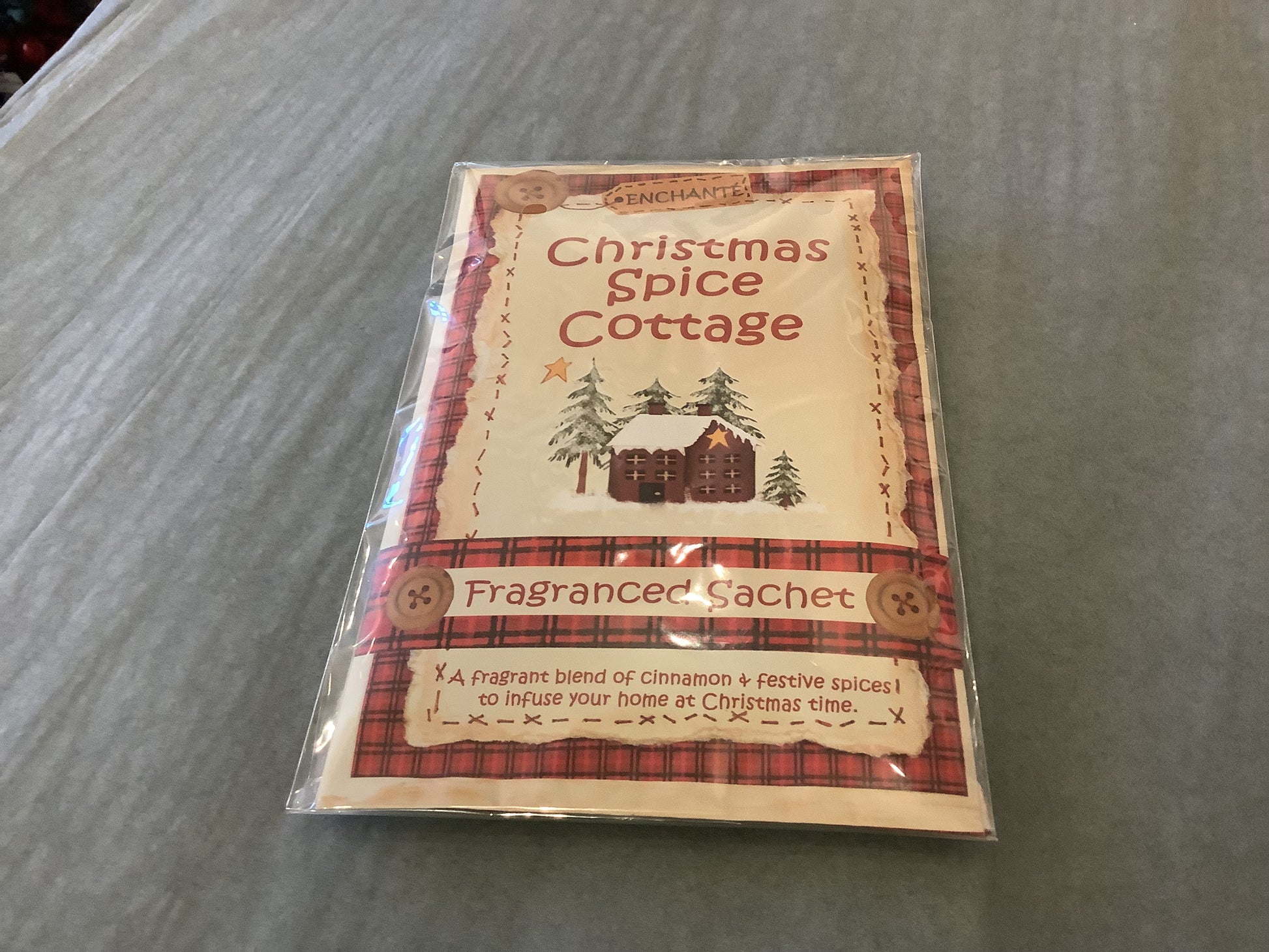 Christmas Spice Cottage Fragranced Sachet Cinnamon & Festive Spices - Bluebell and Willow