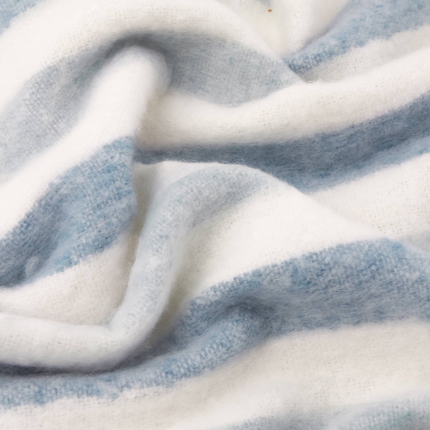 Beechwood Woven Stripe Throw Sky Blue - Bluebell and Willow