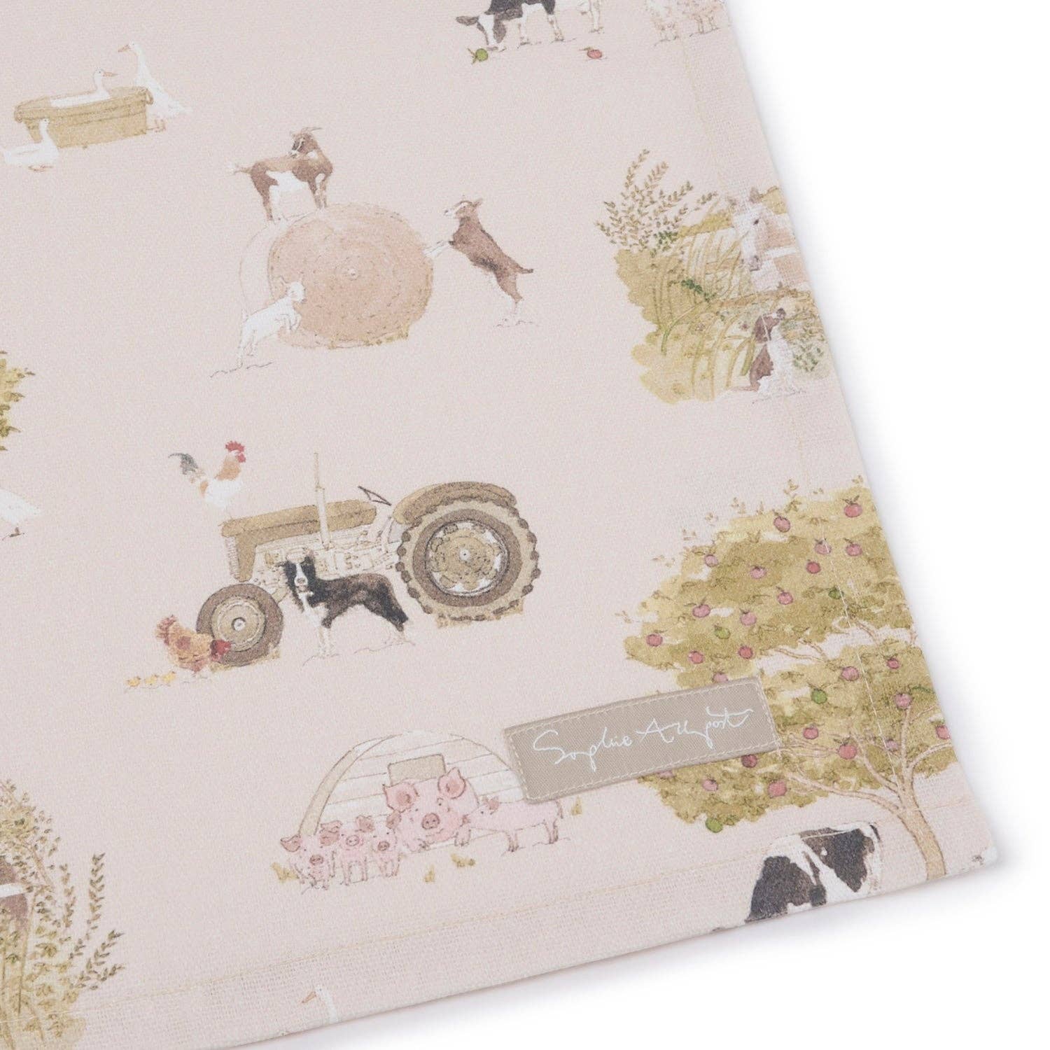 Farm Friends Tea Towel - Bluebell and Willow