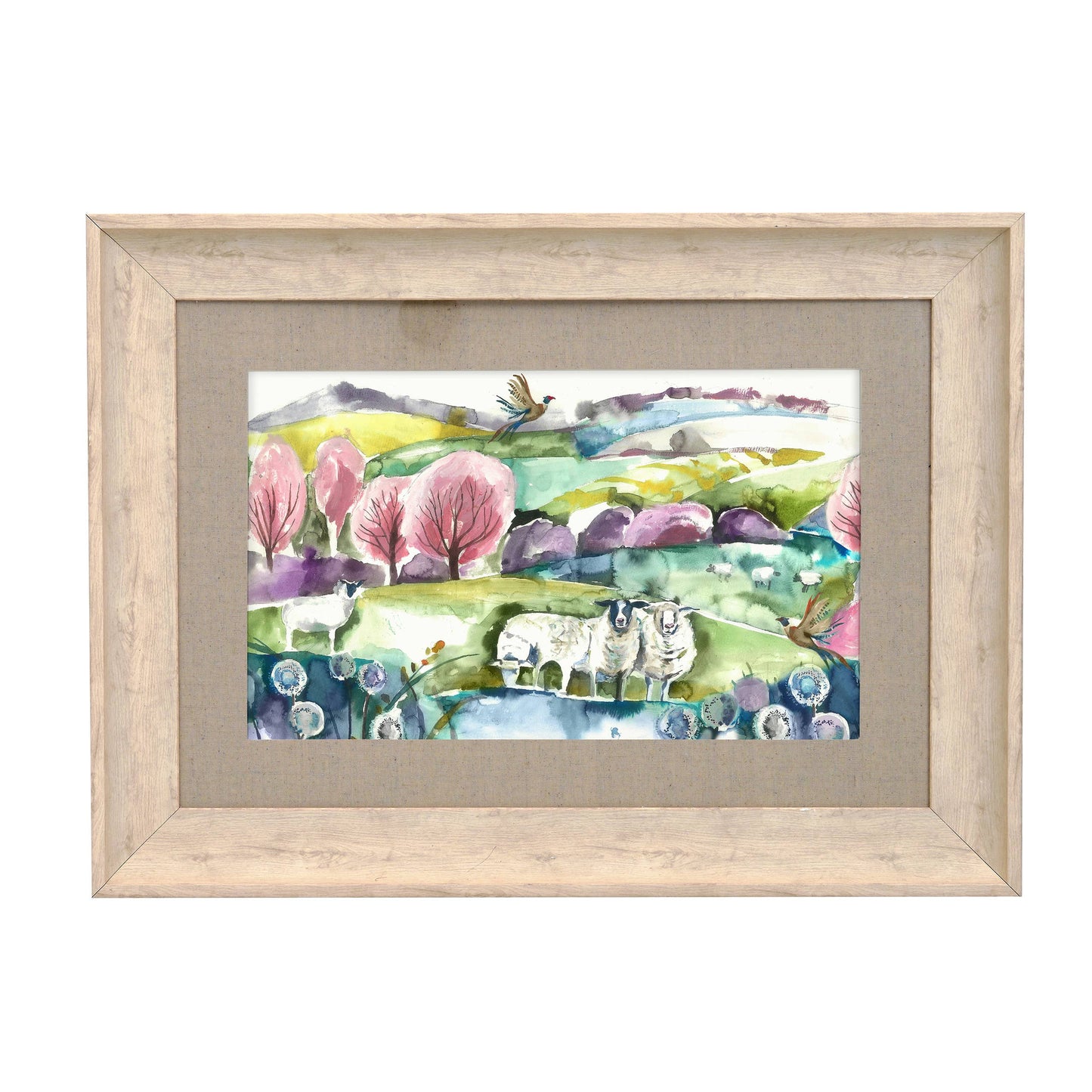 Buttermere Framed Print Birch: Birch