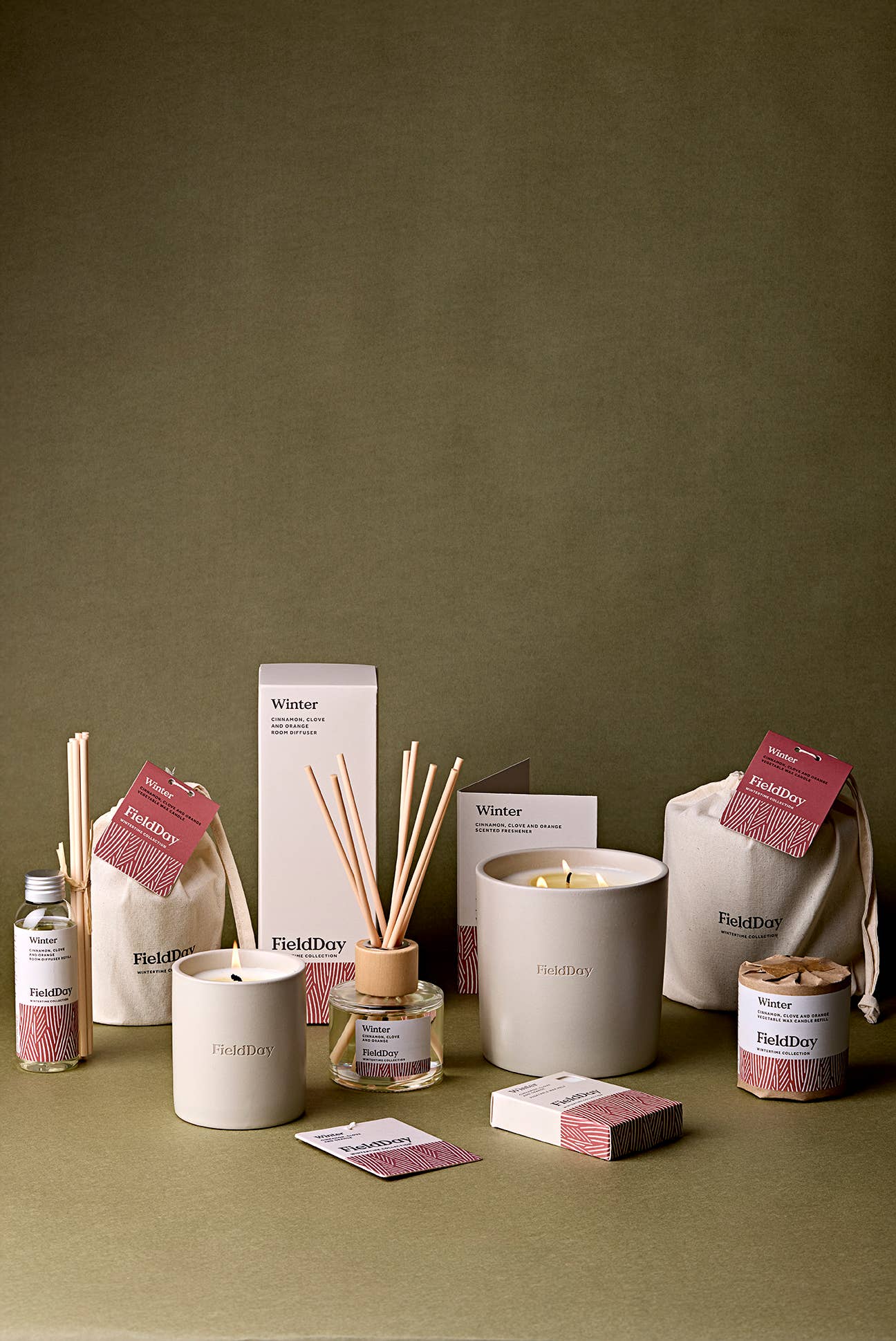 Christmas Winter Eco Friendly Reed Diffuser