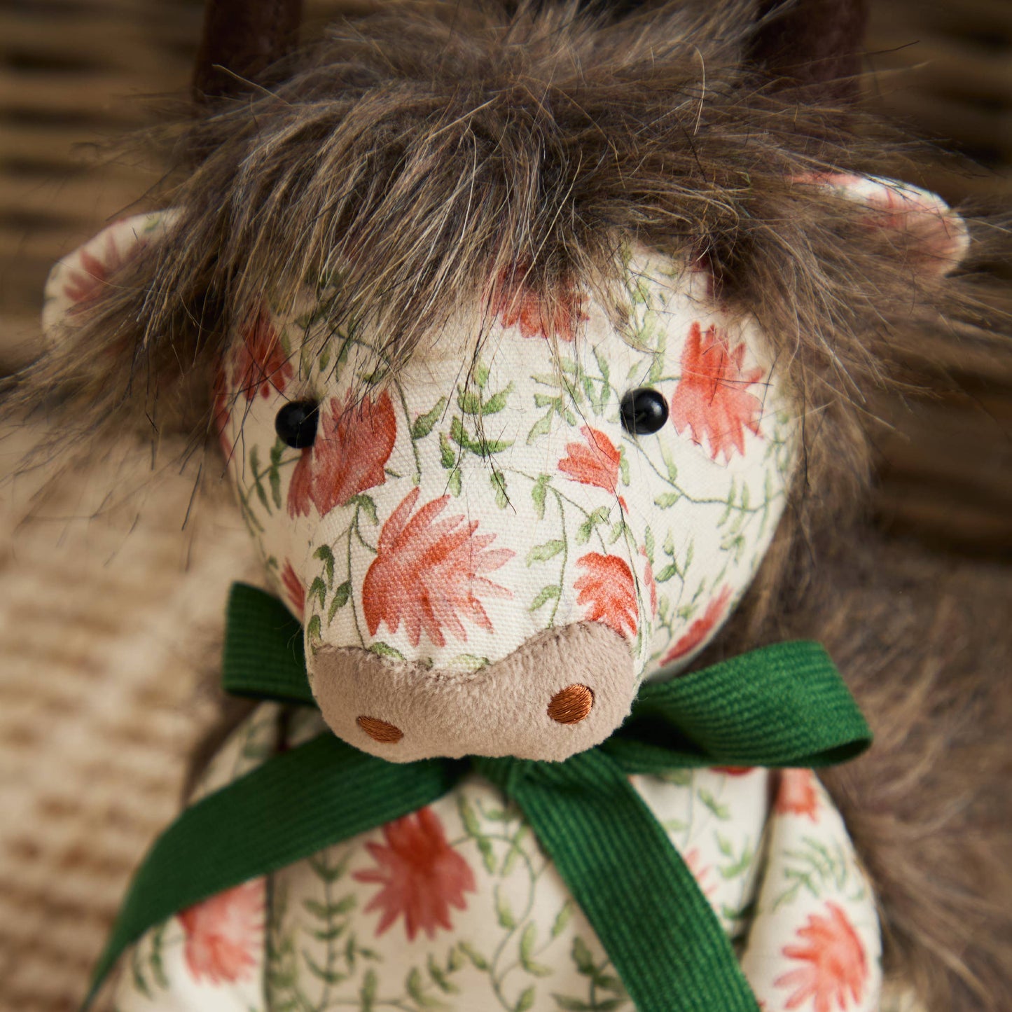 Hugo Highland Cow Door Stop Multicolour
