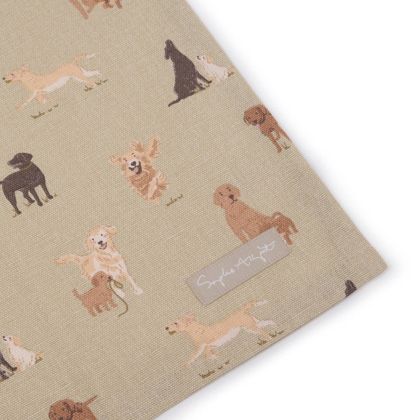 Labradors & Retrievers Tea Towel - Bluebell and Willow