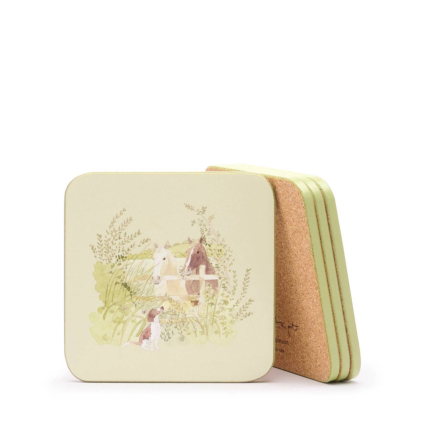 Farm Friends Coasters (Set of 4)