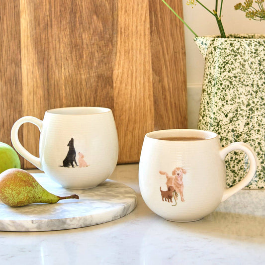 Labradors & Retrievers Stoneware Mug - Bluebell and Willow