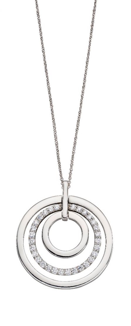 Fiorelli Triple Disc Cubic Zirconia Pendant