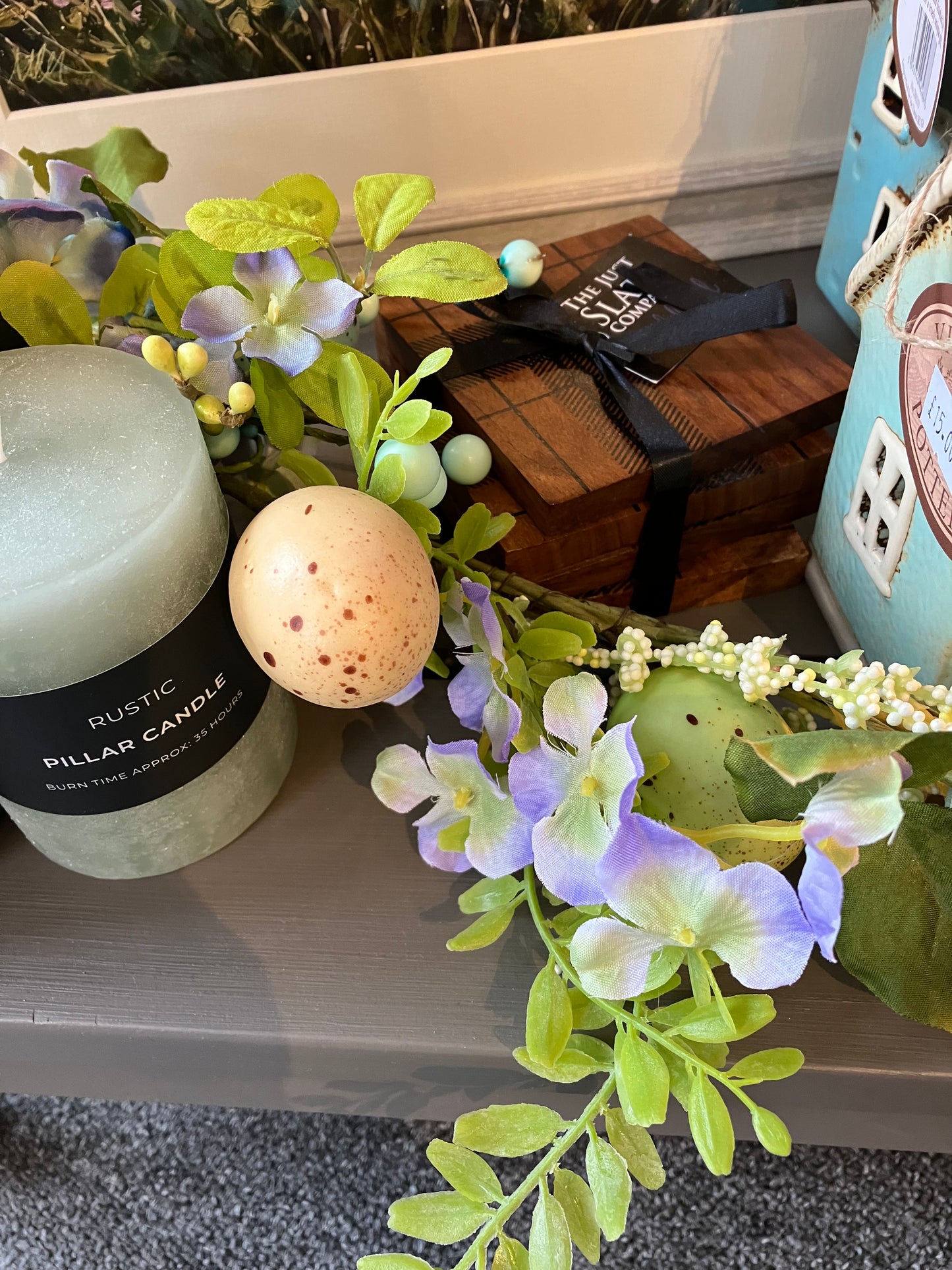 Blue Blossom Egg Garland - Bluebell and Willow