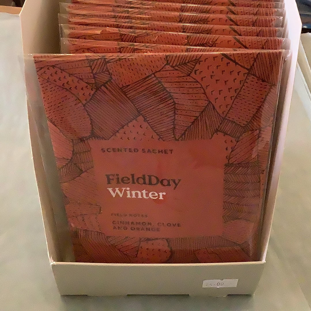 FieldDay Winter Scented Sachet - Bluebell and Willow