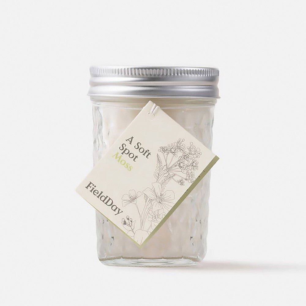 FieldDay Moss Jam Jar Candle