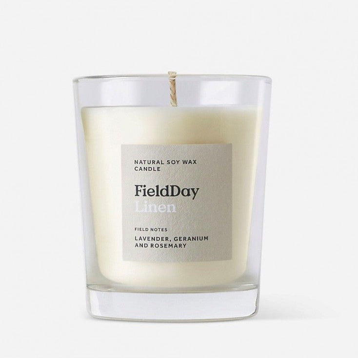 FieldDay Linen Natural Soy Wax Candle